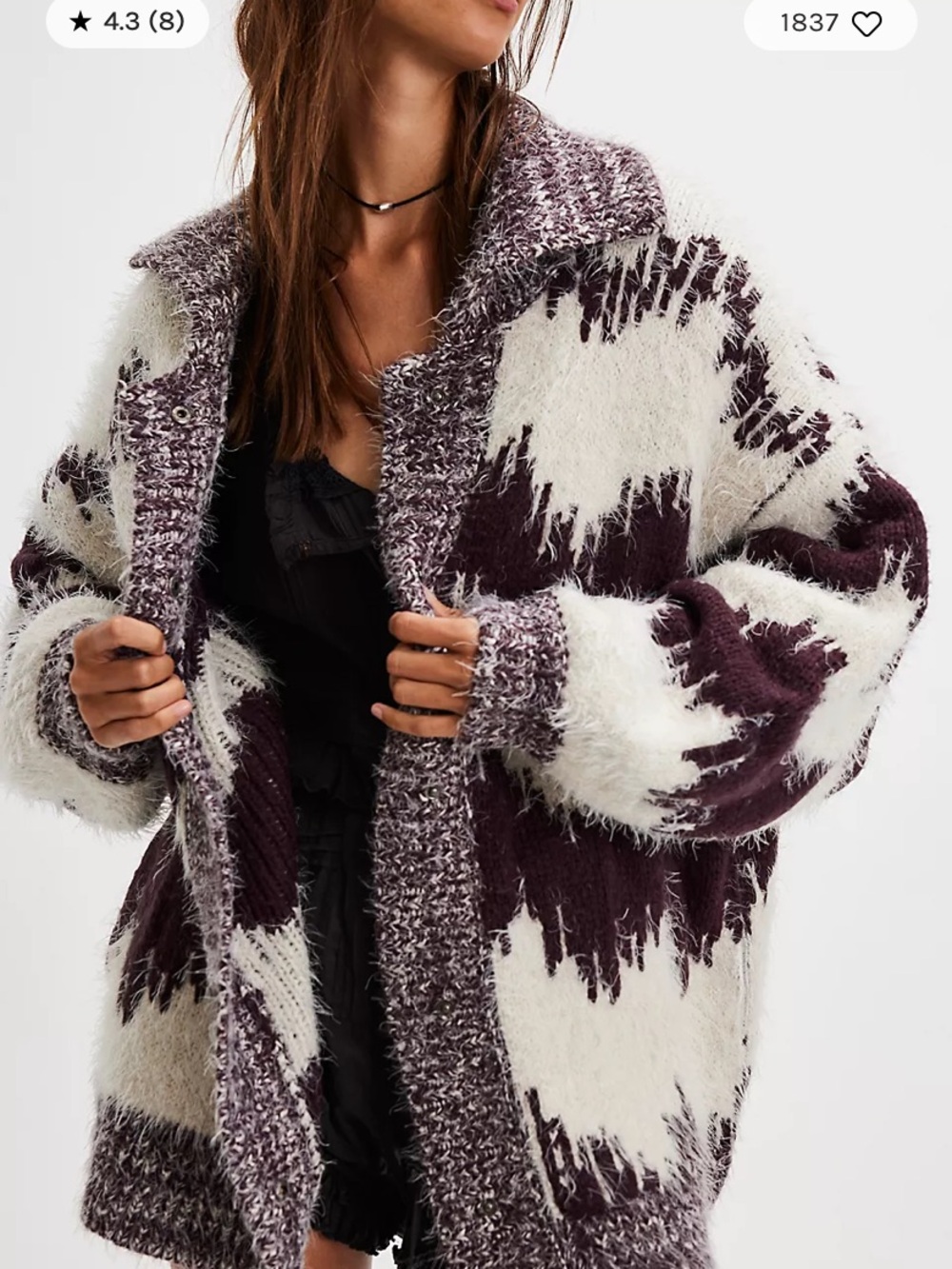Free people south mountain cardi